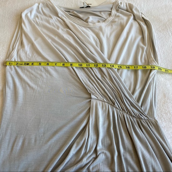 CLU Los Angles Drape Twist T-shirt Dress | L - Picture 11 of 14